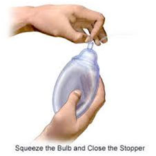 Squeeze the JP bulb post mastectomy wound care page Dr. Miltenburg